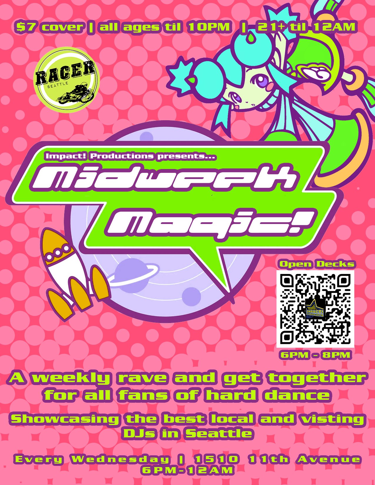 midweek magic poster